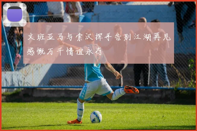 文班亚马与索汉挥手告别江湖再见感慨万千情谊永存